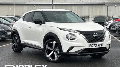 White Used 2023 Nissan Juke Tekna SUV | £19,529 (Fair price)