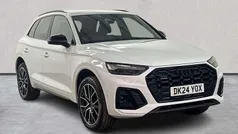 White Used 2024 Audi Q5 Black Edition SUV | £41,933 (Fair price)