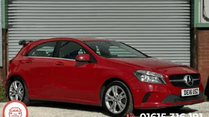 Used Mercedes A180 Executive 109 HP (80 kW) 2016 Red Hatchback