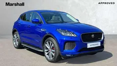 Metallic caesium blue Used 2019 Jaguar E-Pace R-Dynamic SUV | £20,835 (Fair price)