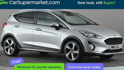 Used Ford Fiesta Active 101 HP (74 kW) 2019 Silver Hatchback