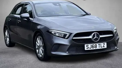 Used Mercedes A200 163 HP (119 kW) 2018 Grey Hatchback