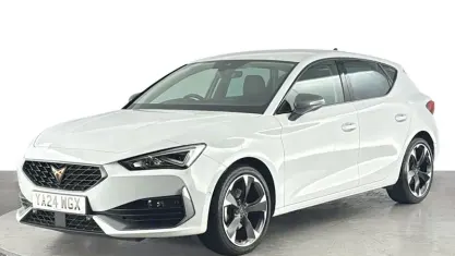Used Cupra Leon 150 HP (110 kW) 2024 White Hatchback