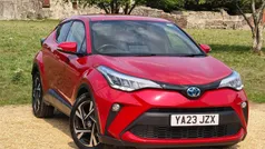 Red Used 2022 Toyota C-HR Design SUV | £21,310 (Fair price)