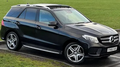 Used Mercedes GLE250 AMG Line Premium 204 HP (150 kW) 2016 Black Estate