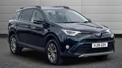 Blue Used 2018 Toyota RAV4 Hybrid SUV | £14,350 (Fair price)
