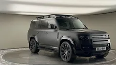 Santorini black Used 2023 Land Rover Defender HSE Dynamic SUV | £65,500 (Fair price)