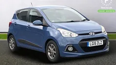 Blue Used 2015 Hyundai i10 Premium Hatchback | £9,299 (Fair price)