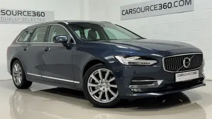 Used Volvo V90 Inscription 190 HP (139 kW) 2018 Blue Estate