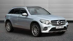 Silver Used 2017 Mercedes GLC250 AMG line SUV | £22,350 (Fair price)