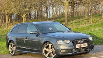 Used Audi A4 Black Edition 177 HP (130 kW) 2014 Grey Estate
