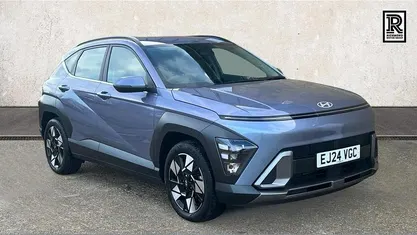 Blue Used 2024 Hyundai Kona Advanced SUV | £21,690 (Fair price)