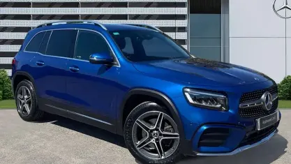 Used Mercedes GLB200 AMG line 163 HP (119 kW) 2025 Blue SUV