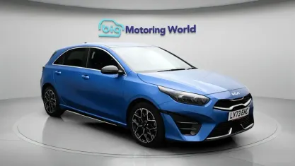 Used Kia Ceed GT-Line 160 HP (117 kW) 2023 Blue Hatchback