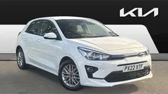 White Used 2022 Kia Rio 2 Hatchback | £12,221 (Fair price)