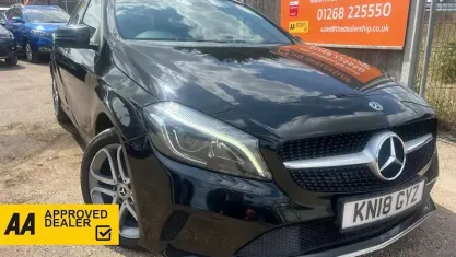 Used Mercedes A180 Sport Edition 109 HP (80 kW) 2018 Black Hatchback