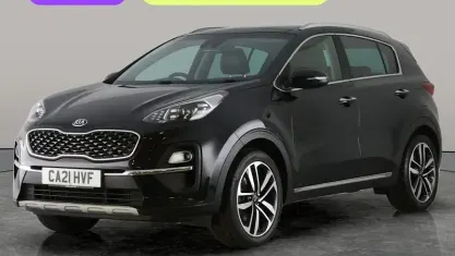 Used Kia Sportage 136 HP (100 kW) 2021 Black SUV