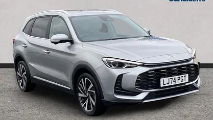 Used MG ZS Trophy 196 HP (144 kW) 2024 Metallic  monument silver SUV