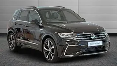 Black Used 2022 VW Tiguan R-line SUV | £26,195 (Fair price)