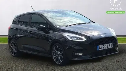 Used Ford Fiesta ST-Line 125 HP (91 kW) 2020 Black Hatchback