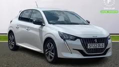 White Used 2022 Peugeot 208 Allure Premium Hatchback | £14,299 (Fair price)