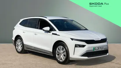 Used Skoda Enyaq iV SE L 150 kW (204 HP) 2025 White SUV