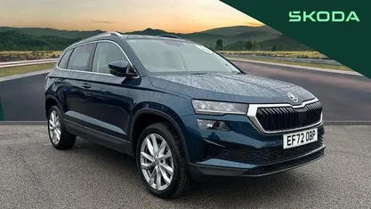 Used Skoda Karoq SE L 150 HP (110 kW) 2023 Blue SUV