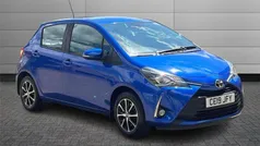Blue Used 2019 Toyota Yaris Hatchback | £10,195 (Fair price)