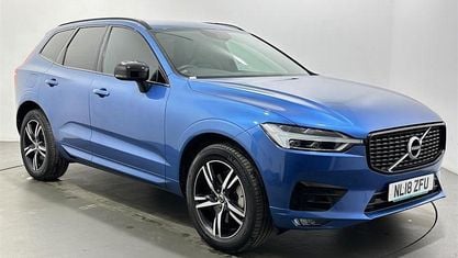 Usado Volvo XC60 R-Design 250 HP (183 kW) 2018 Azul SUV