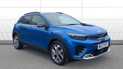 Używany Kia Stonic GT-Line 120 KM (88 kW) 2022 Niebieski SUV