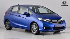 Brilliant sporty blue Used 2019 Honda Jazz SE Hatchback | £10,480 (Fair price)