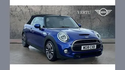 Blue Used 2018 Mini Cooper S Cabriolet Cabriolet | £13,991 (Fair price)