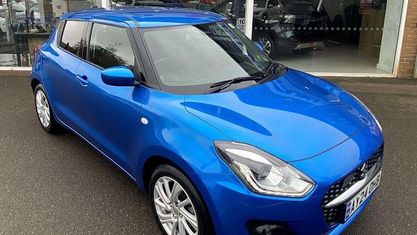 Used Suzuki Swift SZ-T 83 HP (61 kW) 2023 Blue Hatchback