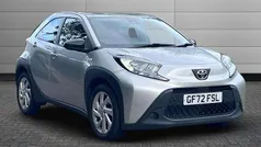 Silver Used 2022 Toyota Aygo PURE Hatchback | £11,295 (Fair price)