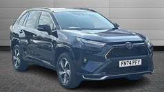 Obsidian blue Used 2025 Toyota RAV4 Hybrid Design SUV | £37,595 (Fair price)