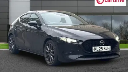 Used Mazda 3 Exclusive-Line 140 HP (102 kW) 2025 Black Hatchback