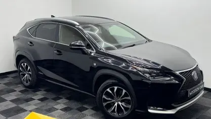 Used Lexus NX300h Sport Line 197 HP (144 kW) 2017 Black SUV