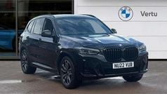 Black Used 2022 BMW X3 M Sport SUV | £30,431 (Fair price)