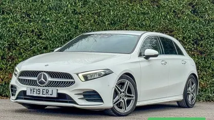 White Used 2019 Mercedes A220 AMG Line Premium Hatchback | £15,990 (Fair price)