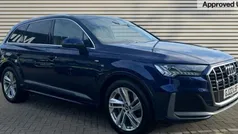 Blue Used 2022 Audi Q7 S-Line SUV | £41,155 (Good price)