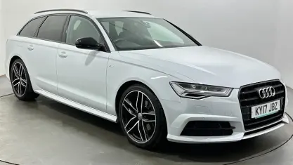 Begagnad Audi A6 Black Edition 190 HK (139 kW) 2017 Vit Kombi