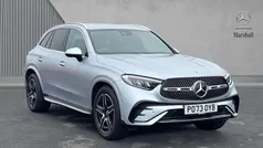 Silver Used 2023 Mercedes GLC300e AMG line SUV | £40,480 (Fair price)