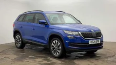 Energy blue Used 2021 Skoda Kodiaq SE Drive SUV | £21,200 (Fair price)