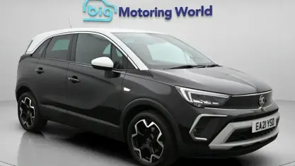Used Vauxhall Crossland Elite 120 HP (88 kW) 2021 Black SUV