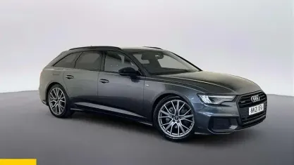 Used Audi A6 Black Edition 204 HP (150 kW) 2021 Grey Estate