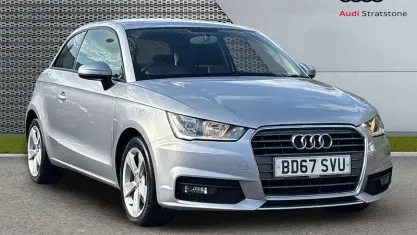 Used Audi A1 Sportback Sport 125 HP (91 kW) 2017 Silver Hatchback