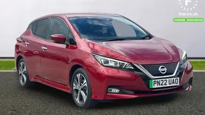 Second-hand Nissan Leaf Pack 110 kW (150 CP) 2022 Roșu Hatchback
