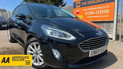 Used Ford Fiesta Titanium 125 HP (91 kW) 2020 Black Hatchback