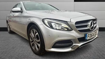 Silver Used 2014 Mercedes C220 Sedan | £8,295 (Fair price)