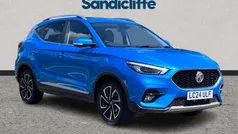 Metallic pimlico blue Used 2023 MG ZS Exclusive Sedan | £14,741 (Fair price)